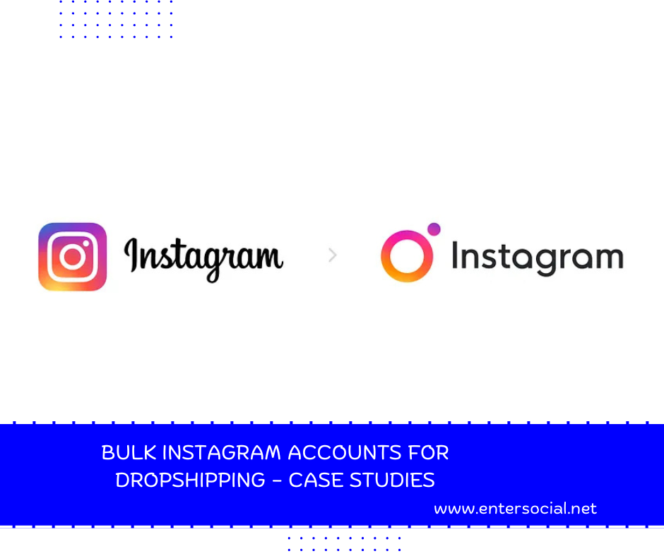 Bulk Instagram Accounts for Dropshipping – Case Studies