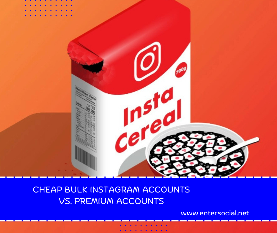 Cheap Bulk Instagram Accounts vs. Premium Accounts