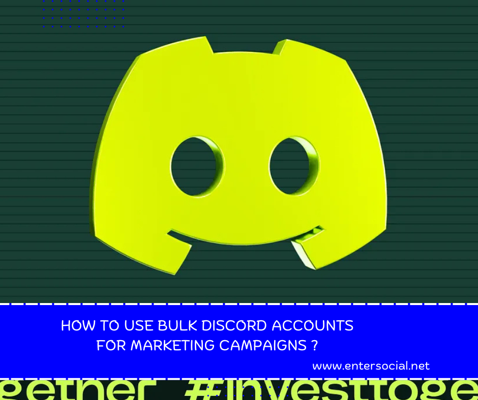 How to Use Bulk Discord Accounts for Marketing Campaigns