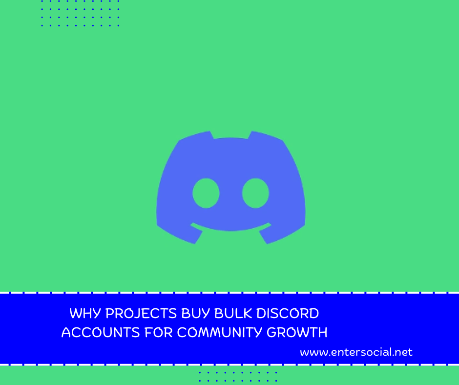 Why Projects Buy Bulk Discord Accounts for Community Growth
